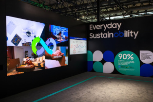 На выставке Integrated Systems Europe 2023 года в Барселоне компания Samsung Electronics продемонстрировала профессиональные дисплеи нового поколения